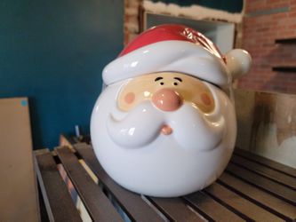 Santa Cookie Jar