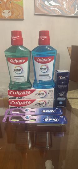 Brand New Crest + Colgate Hygiene Bundle — $41 Retail Value!