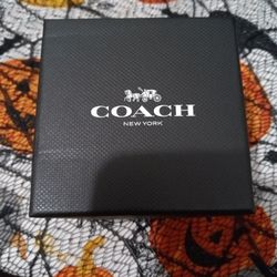 Coach Watch All Black