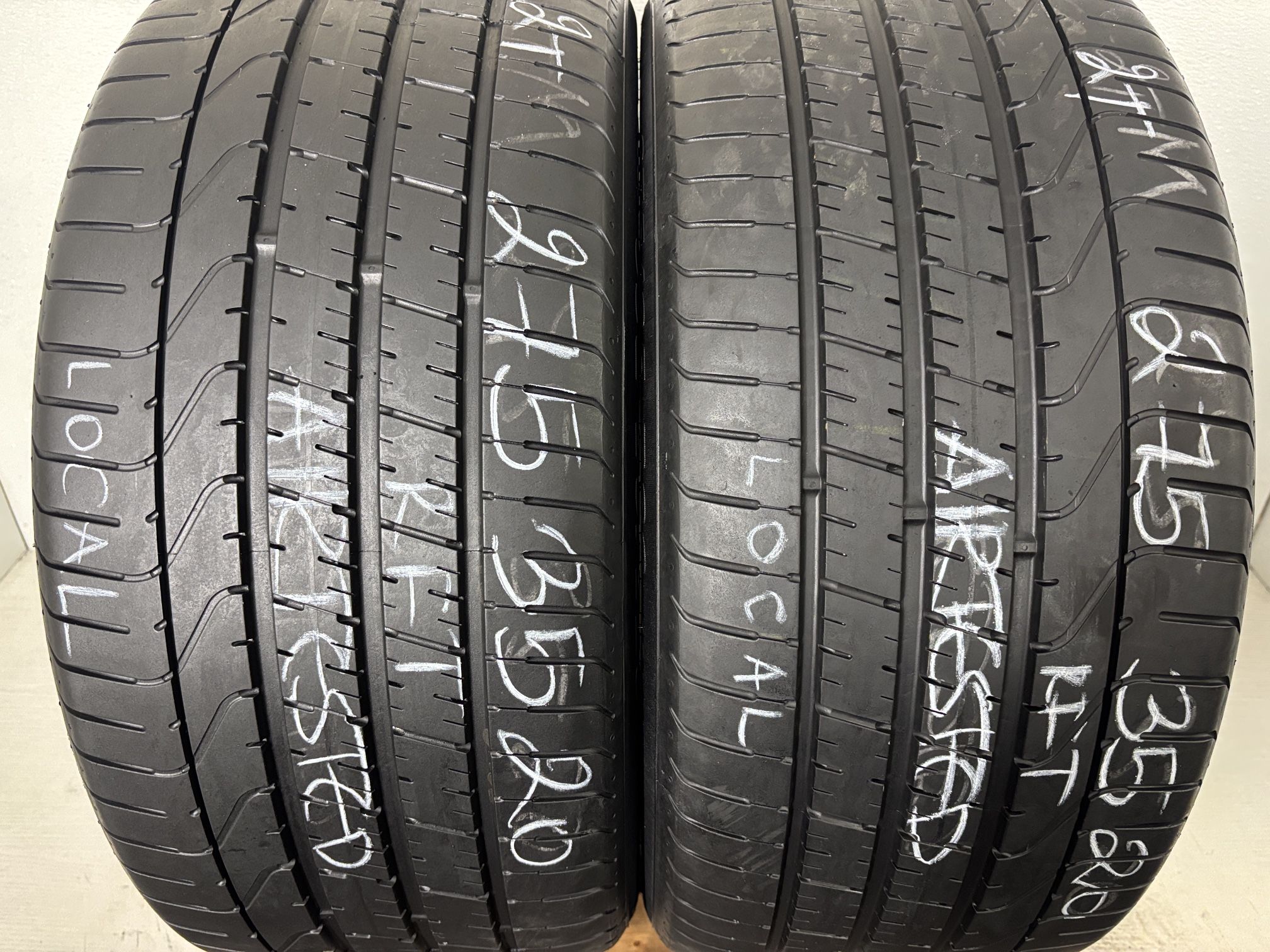 2 Tires 275 35 20 Pirelli P Zero Run Flat No Repairs High Tread