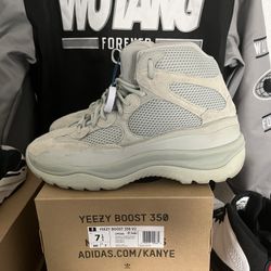 Adidas Yeezy Dsrt Boot “Salt” Size 12.5