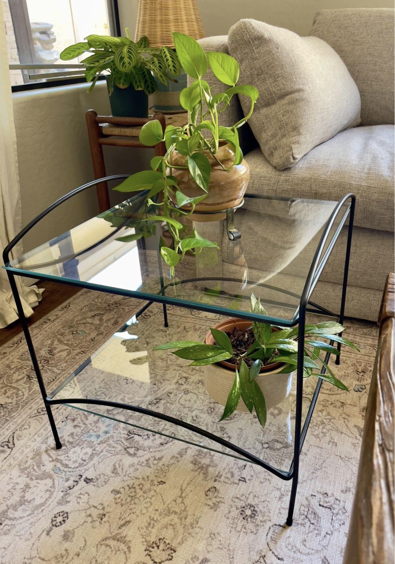 Set of 3 mid century Modern End Tables