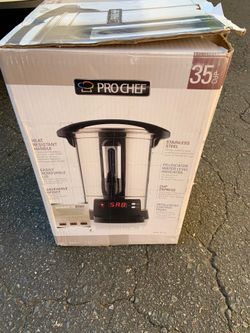 Electric hot water urn