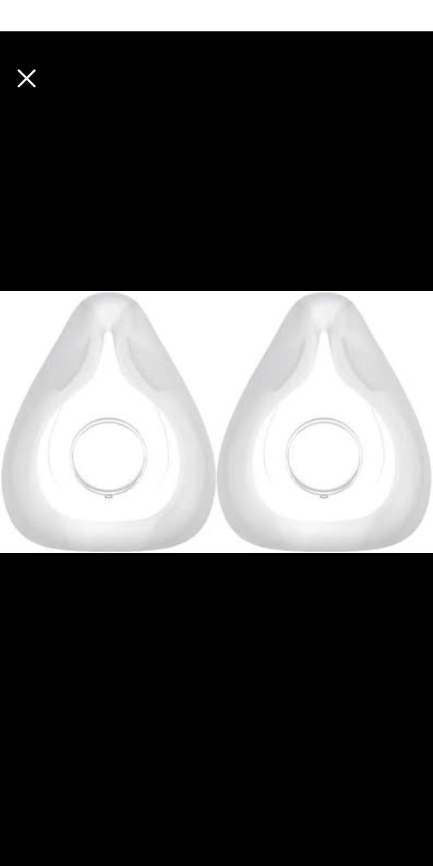CPAP AirFit F20 Replacement Full Face Cushions, L, Box of 2 NEW