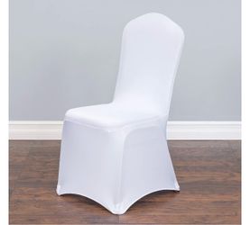 White cover chairs