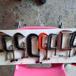 CLAMPS.   ALL FOR. $20.00. 
