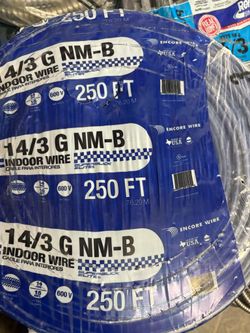 New romex wire 14/3