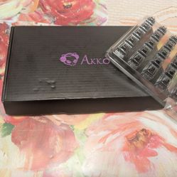 Akko V3 Creamy Black Pro Keyboard Switch for Mechanical Gaming Keyboard, 5-Pin Linear