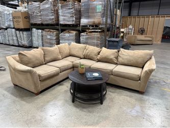 CAN DELIVER - Bauhaus 2 Piece Sectional Sofa