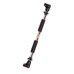 DXMGZ Pull Up Bar, Door Hook Up Bar, No Screw, Pull Up Bar With Locking Mechanism, Exercise Body Bar, Home Door Exercise Body Red 128-200Cm Both $60 E