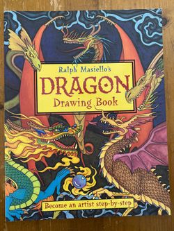 DRAGON drawing book - like new