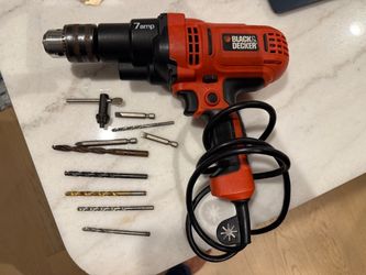 Corded Drill Black and Decker 7 amps