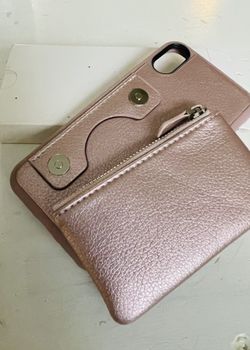 iPhone 8 Case With Magnetic Wallet $5