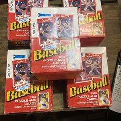 1990 Donruss Baseball Cards. Error Boxes 