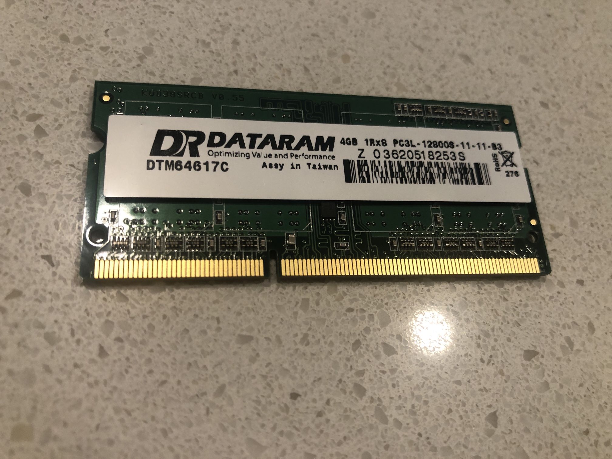 DataRam 4GB DTM64617C