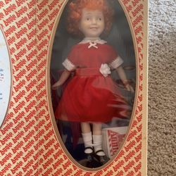 Vintage Annie 8” Porcelain Doll