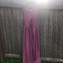 Renaissance Festival Antique Rose Medival Dress 