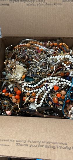 Large box of jewelry