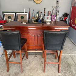 Bar And Bar Stools 
