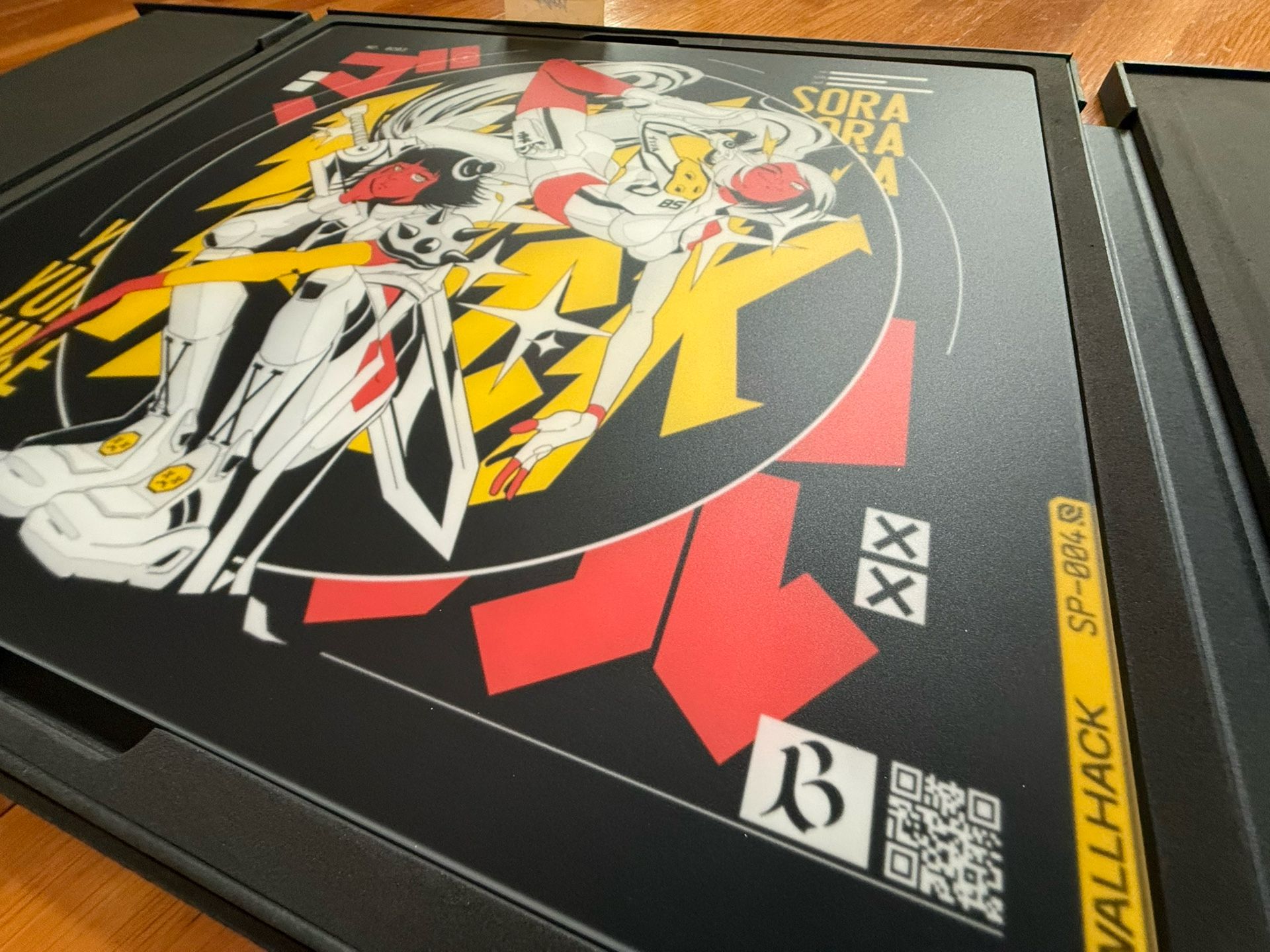 WALLHACK SP 004 Limited Edition: Arcade Twins Glass Mousepad WALLHACK SP 004 Limited Edition: Arcade Twins Glass Mousepad