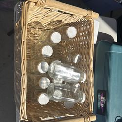 Glass containers for juices