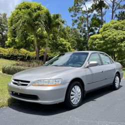 2000 HONDA ACCORD LX 1 OWNER 100k MILES