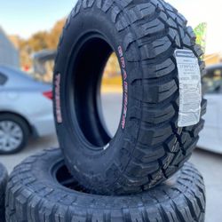 265/70/17 General Mud Terrain NEW Set of Tires installed and balanced for FREE