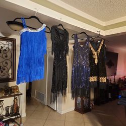 1920 Style Flapper Dresses  Each 30