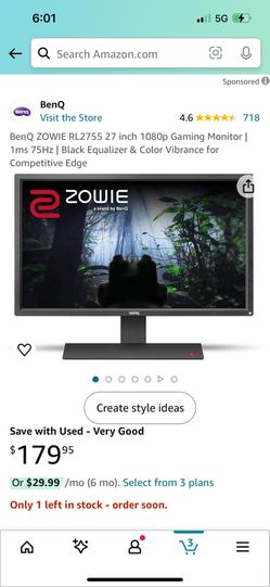 BenQ 27 Inch Gaming Monitor 