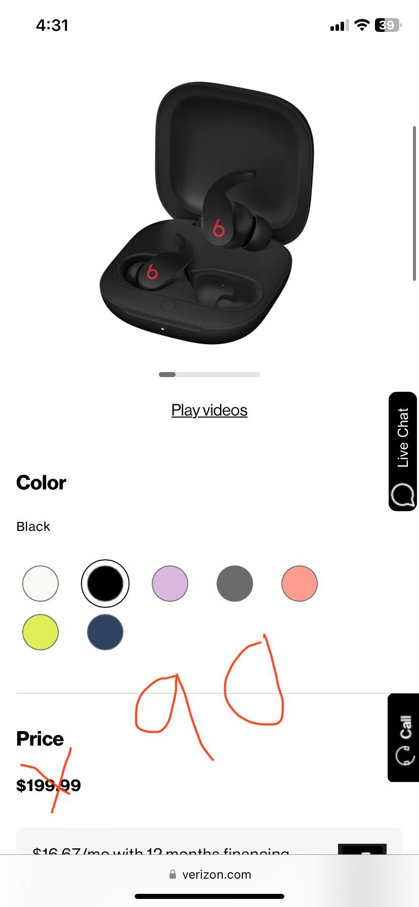 Beats Fit Pro 