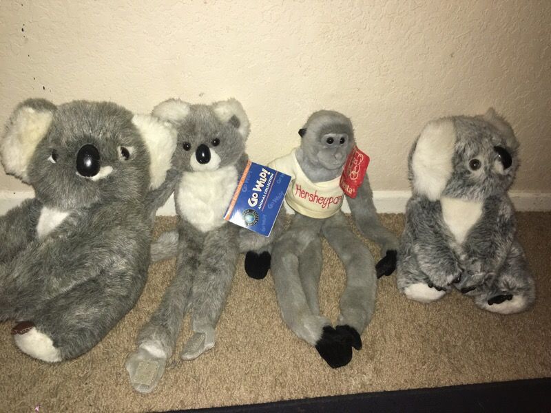 Animals stuffed animals