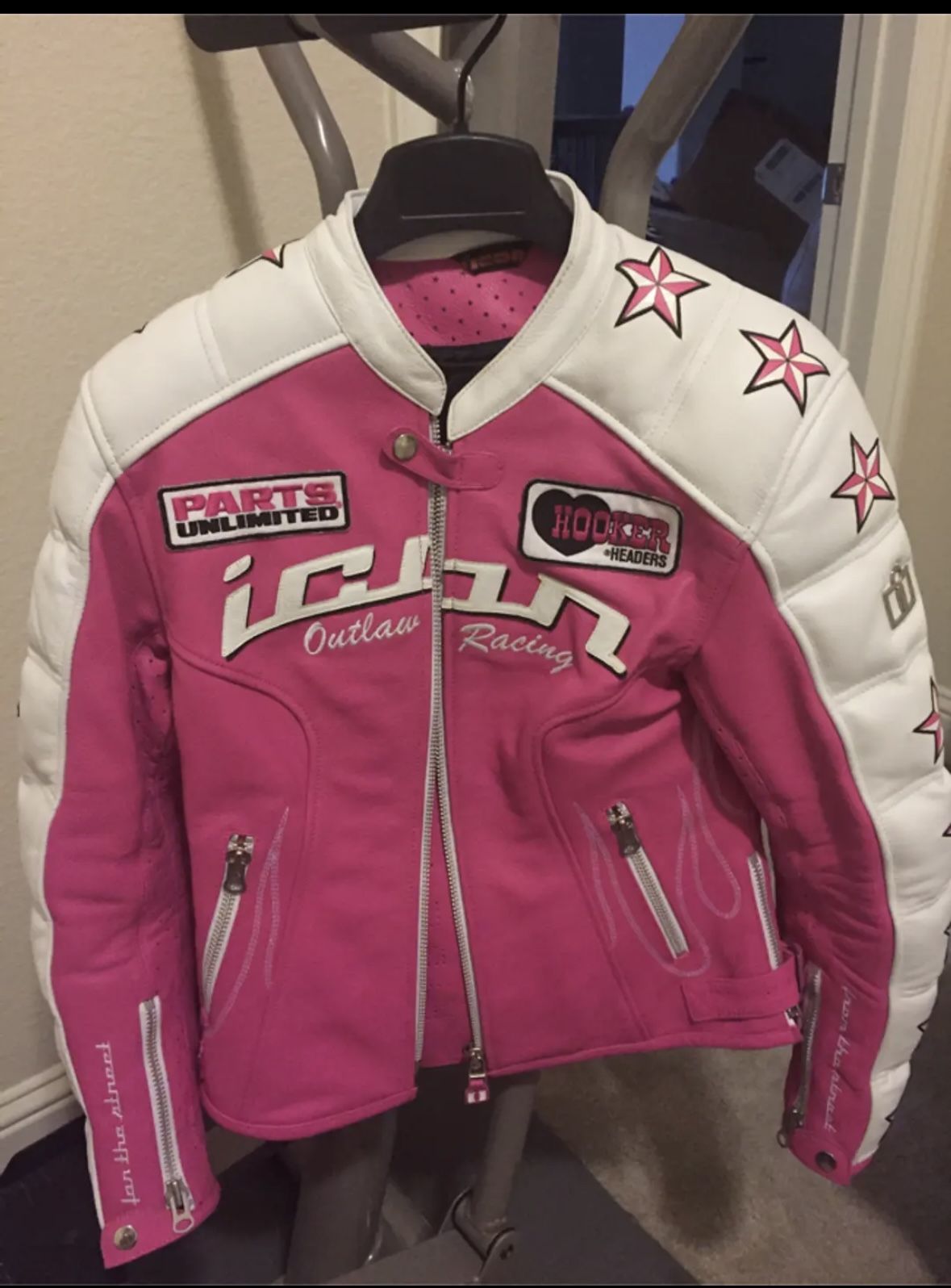 Icon Kitty Leather Motorcycle Jacket