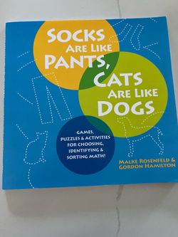 Socks are like Pants, Cats are like Dogs book