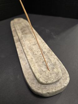Travertine Stone Incense Holder