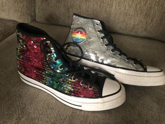 Rainbow/Pride Converse Unisex