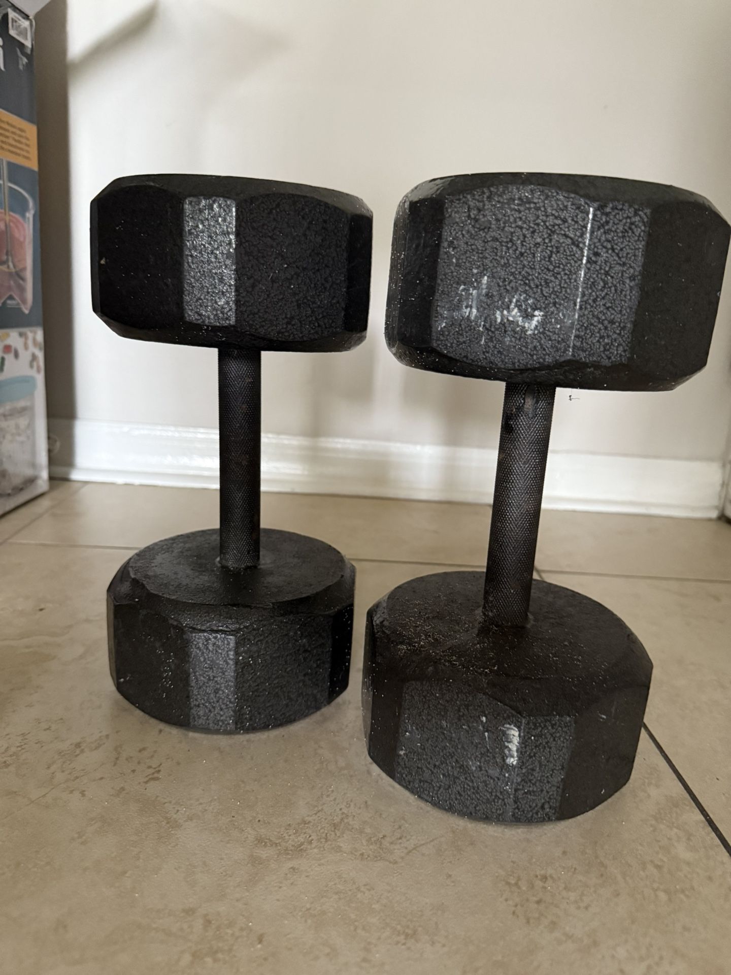 25 Pound Dumbbells