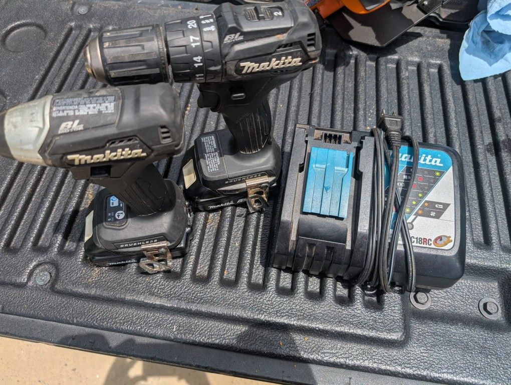 Makita LXT Hammer Drill And Impact Driver