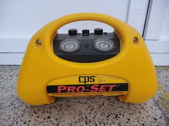 CPS PRO-SET CR700 Refrigerant Recovery Machine – 1 HP