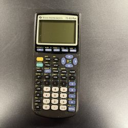 TI 83 Plus Calculator