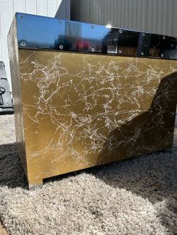 GOLD BRICK COFFEE TABLE