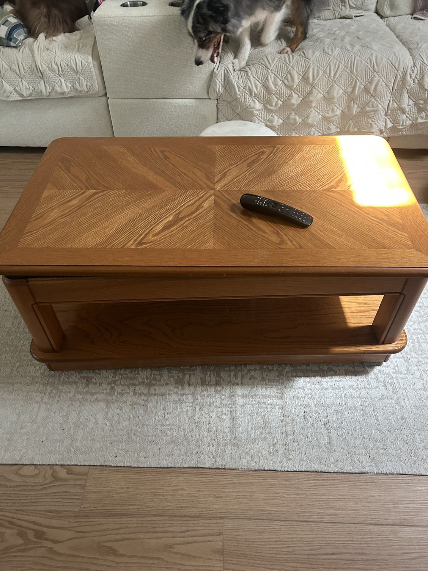 Coffee Table That Raises