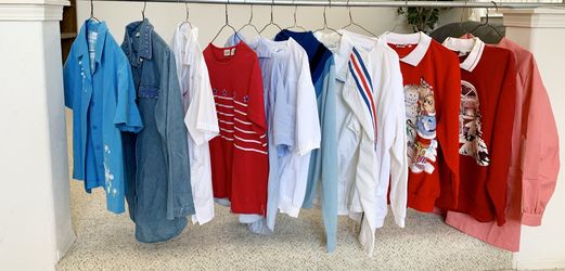 Multiple women’s clothing size L