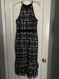 Black Lace Dress New