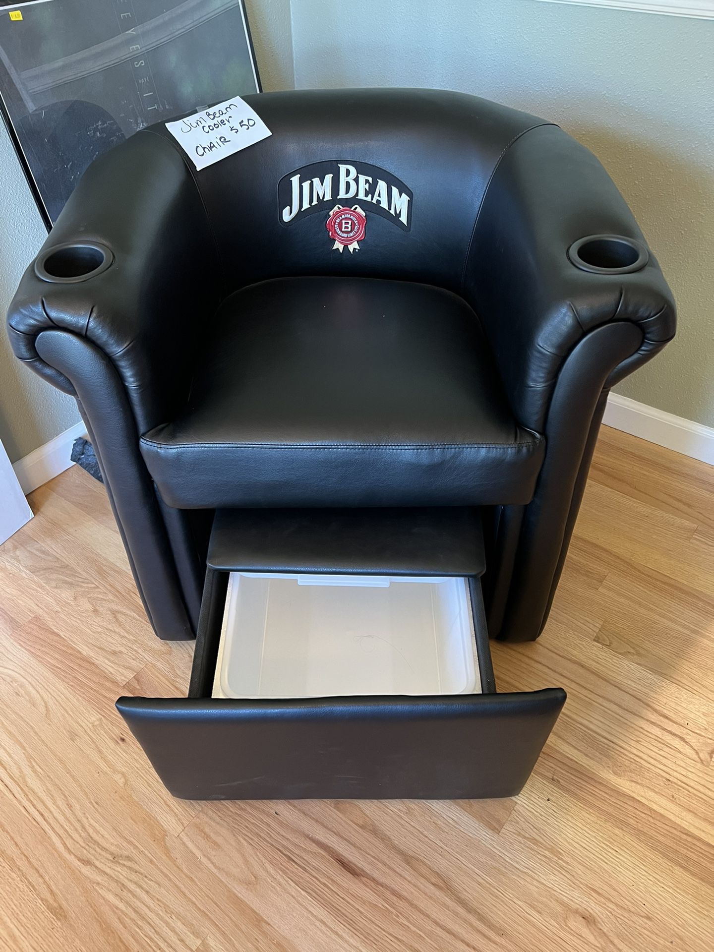 Jim Beam Chair with Cooler Bottom