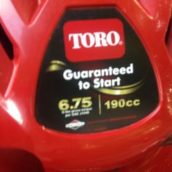 6.75 Horses Power Electric Start 