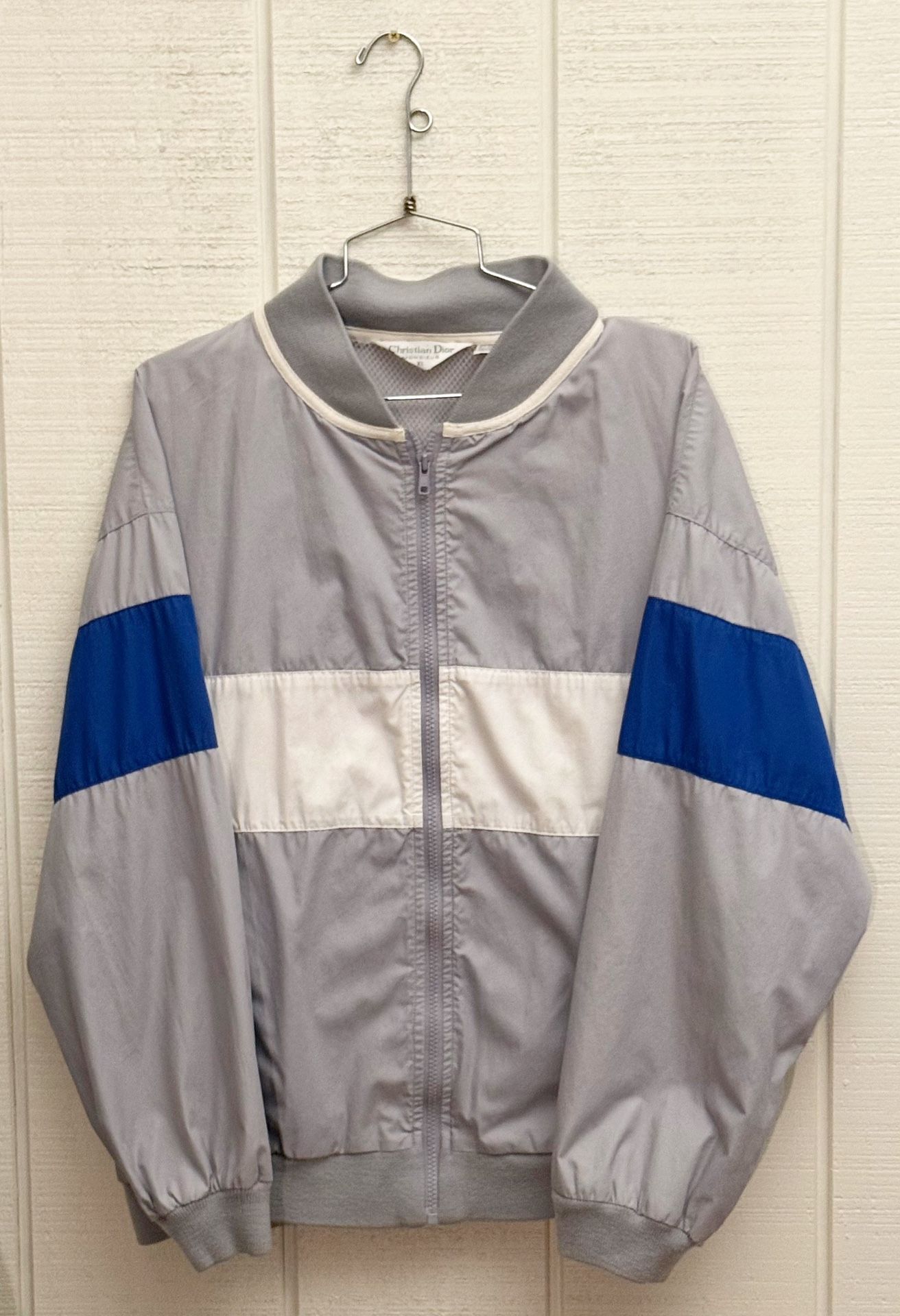 Christian Dior Jacket Large Windbreaker Vintage BOMBER JACKET