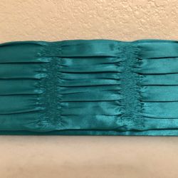 Satin Teal Women’s Purse