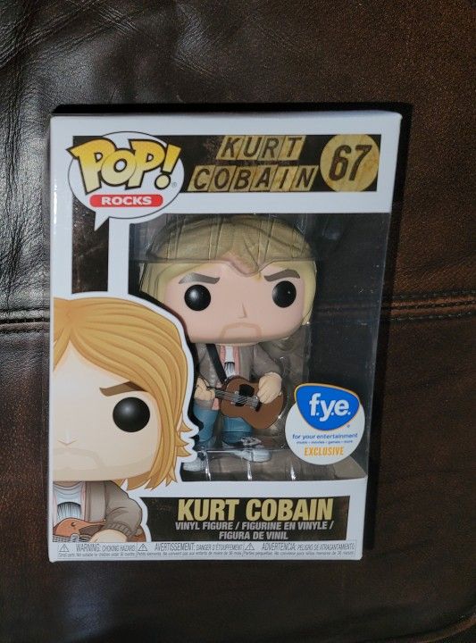 Funko POP FYE Exclusive Nirvana Kurt Cobain!!!