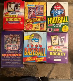 Sports Card 13 Box Sealed Lot