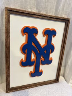 Handmade Mets Logo Signs